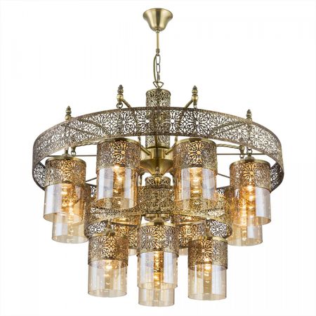 Люстра Citilux Эмир CL467193 бронзовая