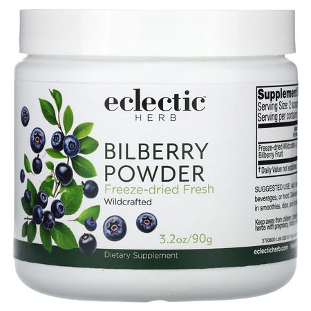 Eclectic Herb, порошок черники, 3,2 унции (90 г)