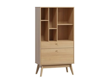 Стеллаж divanru Торвалль 2-80x153 Дуб Барбера 20990₽