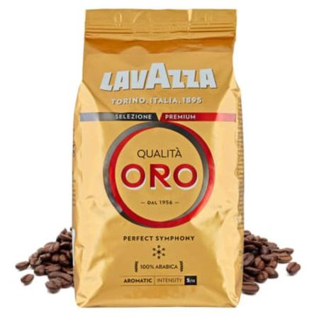 Кофе Lavazza Qualita Oro в зернах 1кг.