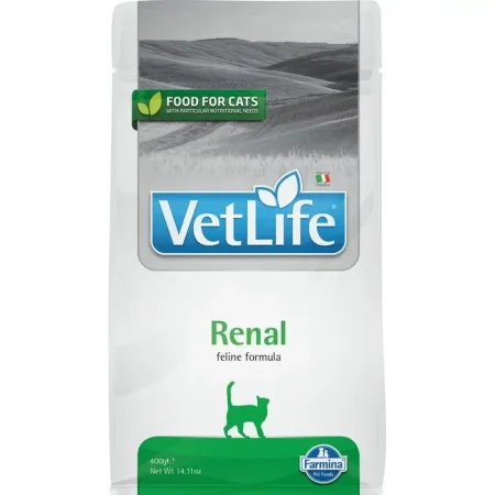 Farmina Vet Life Cat Renal сухой корм для кошек для поддержания функции почек - 400 г 1019₽