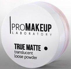 Рассыпчатая пудра PROMAKEUP True Matte прозрачная тон 1001 (10 г)