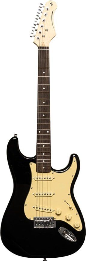 Электрогитара Stagg SES-30 BK