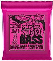 Струны для гитары Ernie Ball 2834 Super Slinky Bass 45-100