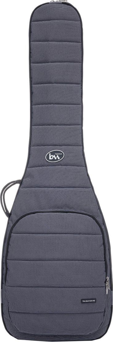 Чехол для гитары Bagandmusic Bass Casual Plus (серый)