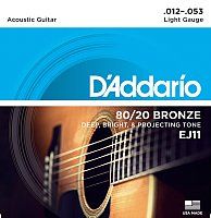 Струны для гитары D'Addario EJ11