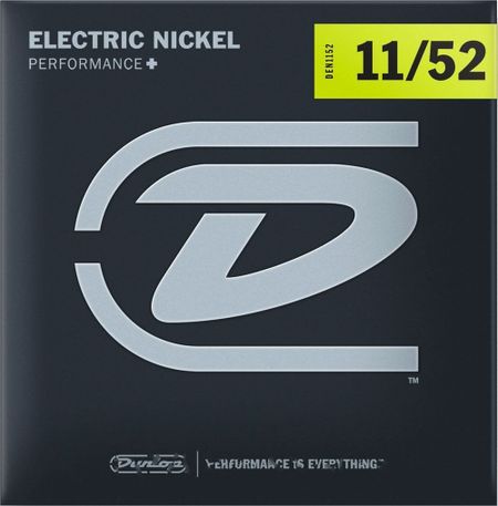 Струны для гитары Dunlop Manufacturing DEN1152 EG-NKL 11-52