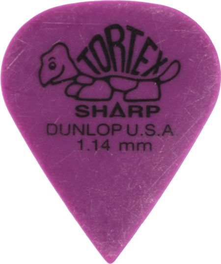 Медиатор Dunlop Manufacturing Tortex Sharp 1.14