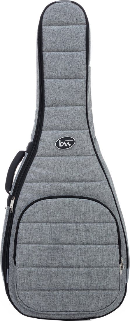 Чехол для гитары Bagandmusic Classic Casual Plus (светло-серый)