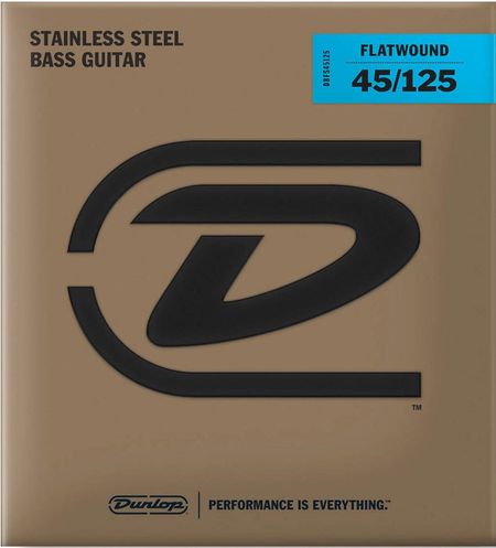 Струны для гитары Dunlop Manufacturing DBFS45125 Flat