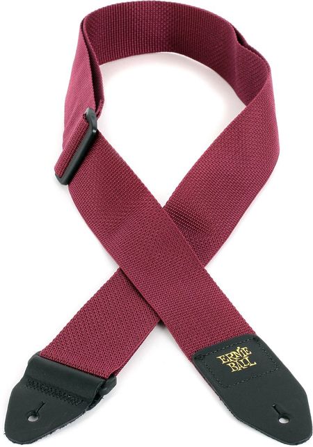 Ремень для гитары Ernie Ball 4047 Polypro Burgundy