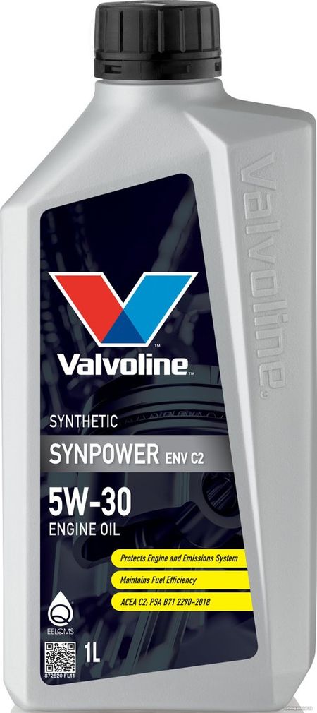 Моторное масло Valvoline SynPower ENV C2 5W-30 1л