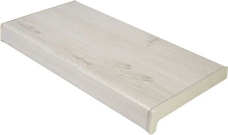 Подоконник VPL Премиум с заглушкой 450x1800 (белый дуб)