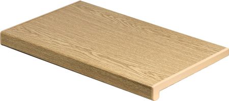 Подоконник VPL Премиум с заглушкой 400x800 (натуральный дуб)