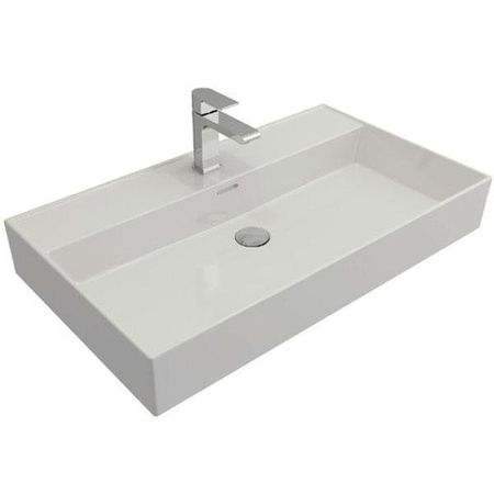 Раковина Bocchi Milano 80 1377 Белая глянцевая 14651₽