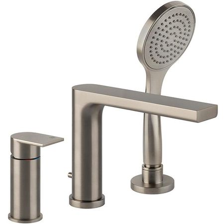 Смеситель на борт ванны Gessi Emporio Via Manzoni 38634149 Никель брашированный 132961₽