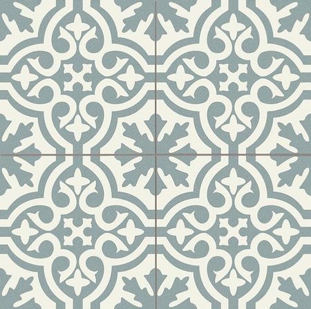 Керамогранит Etili Seramik VENICE Blue Pre-cut Голубой Матовый 45x45 см