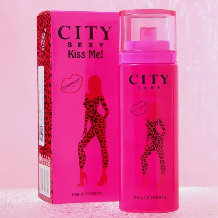 Туалетная вода женская city sexy kiss me!, 60 мл