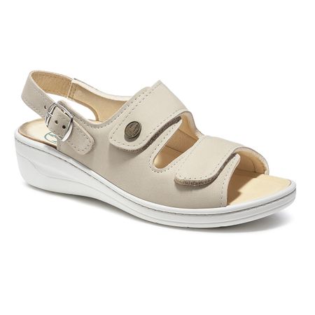 Сандалии женские Elde Frankenschuhe бежевый 10999₽