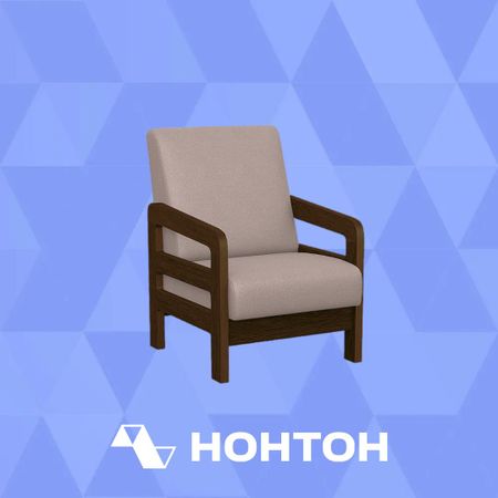 Кресло Вега-34 бежевое