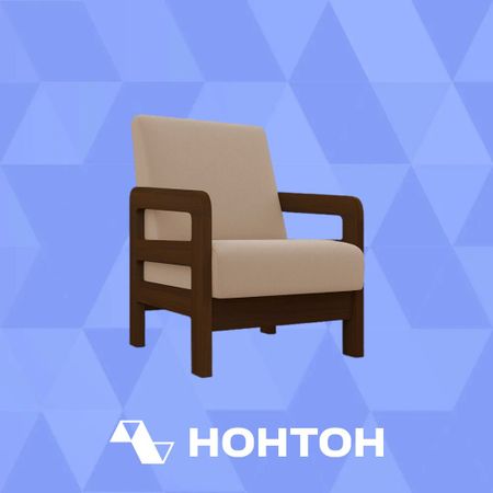 Кресло Вега-34 светло-бежевое