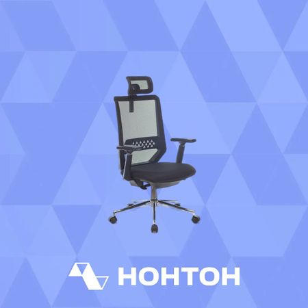 Кресло офисное Бюрократ  MC-612N-H черное