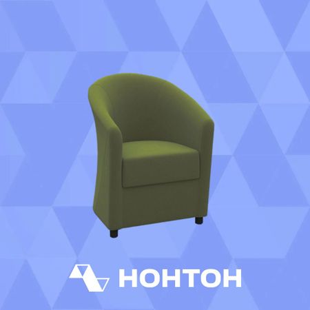 Кресло Глория-Эконом-2 зеленое
