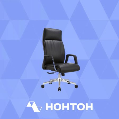 Кресло руководителя GRAMBER D14 черное