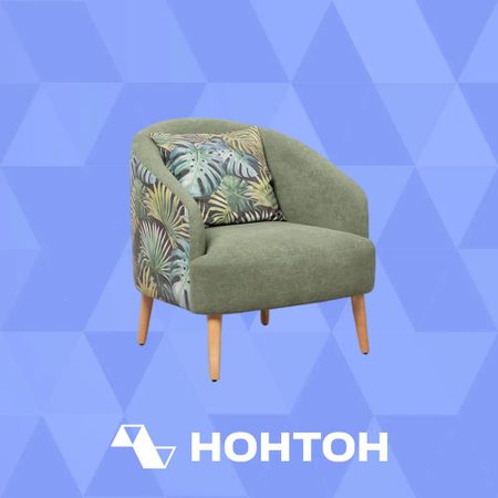 Кресло Маттиас зеленое