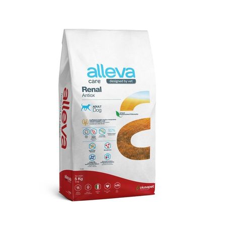Alleva Care Dog Adult Renal Antiox сухой корм для собак для поддержки функции почек - 5 кг 7883₽