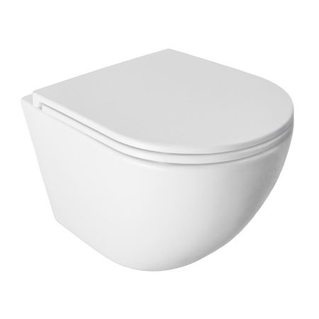 Унитаз Azario Pro PRO-0001 UQ3 подвесной цвет Белый с сиденьем Микролифт 10710₽