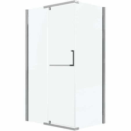 Душевой уголок Grossman Pragma 110х80 120K330311801000 профиль Хром стекло прозрачное 37440₽