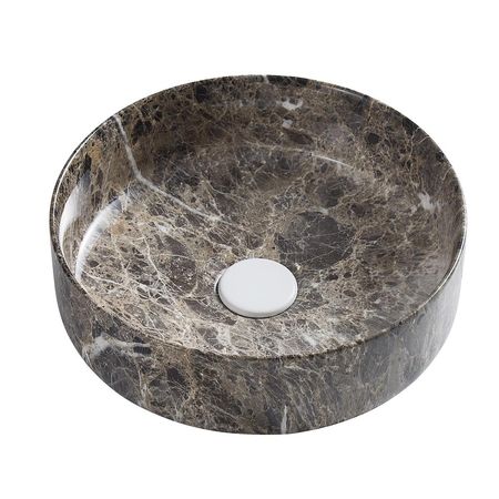 Раковина-чаша Azario 355 AZ-3134-M816 цвет Темный мрамор 6780₽