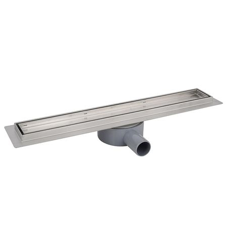 Душевой лоток Azario AZT3TILE550 с решеткой цвет Хром под плитку 4930₽