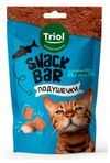 Лакомство для кошек Triol Snack Bar Мини-подушечки с начинкой из тунца
