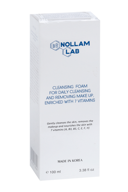 Пенка Nollam Lab д/ежедневного умывания/снятия макияжа антивозрастная, 100 мл