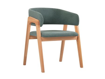 Стул divanru Мэвис Букле ЗеленыйНатуральный 19990₽