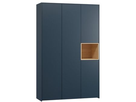 Распашной шкаф divanru Висмар 30-153x240 Темно-синий 37990₽