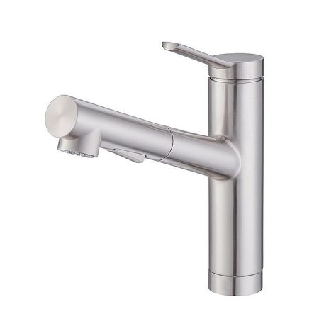 Смеситель для кухни Emar Steel ЕС - 3012 цвет Сатин 11865₽