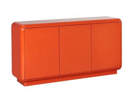 Тумба divanru Венда 160x84 Оранжевый Глянец 56990₽