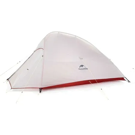 Палатка туристическая 2 местная Naturehike Cloud up 2 с ковриком серая