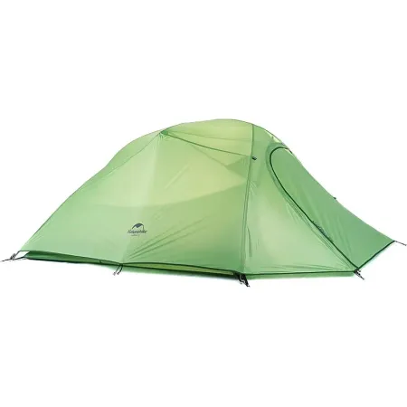 Палатка туристическая 2 местная Naturehike Cloud up 2 с ковриком зеленая