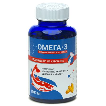 Сальмоника Омега-3 Из Дикого Камчатского Лосося Капс.1000Мг №160