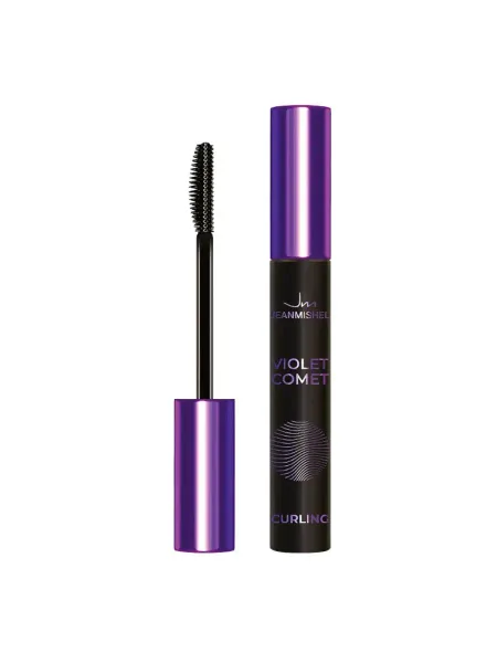 Тушь для ресниц violet comet силиконовая кисть, подкручивание, 10 мл