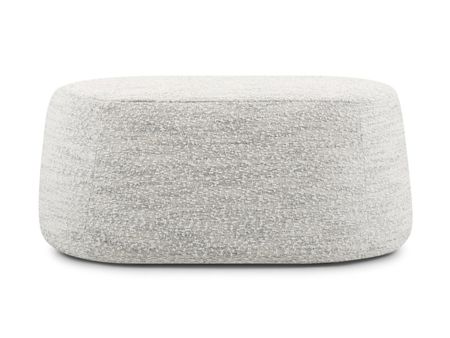 Пуф divanru Керли-3 Букле Молочно-серый 11990₽