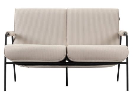 Диван садовый divanru Ганти Рогожка БежевыйЧерный 54990₽