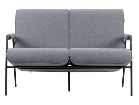 Диван садовый divanru Ганти Рогожка СерыйЧерный 54990₽