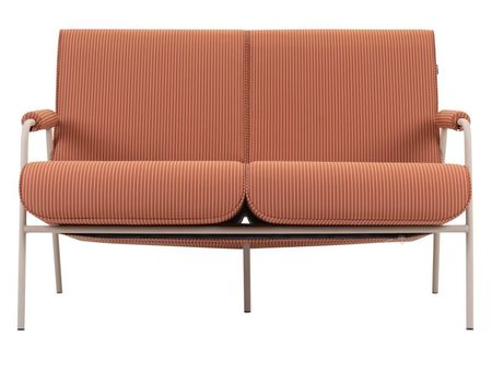 Диван садовый divanru Ганти Рогожка ТерракотовыйБежевый 54990₽