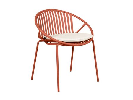 Стул divanru Филлис Рогожка БелыйТерракотовый 9990₽