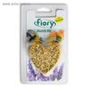 Био-камень для птиц FIORY Hearty Big, с лавандой в форме сердца